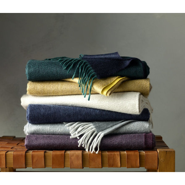 Matouk Paley Cashmere Throw Perigold